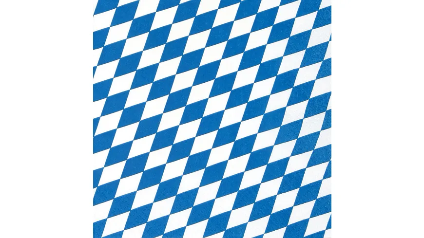 Home-Fashion Serviette Bavaria 33x33cm blau, weiß