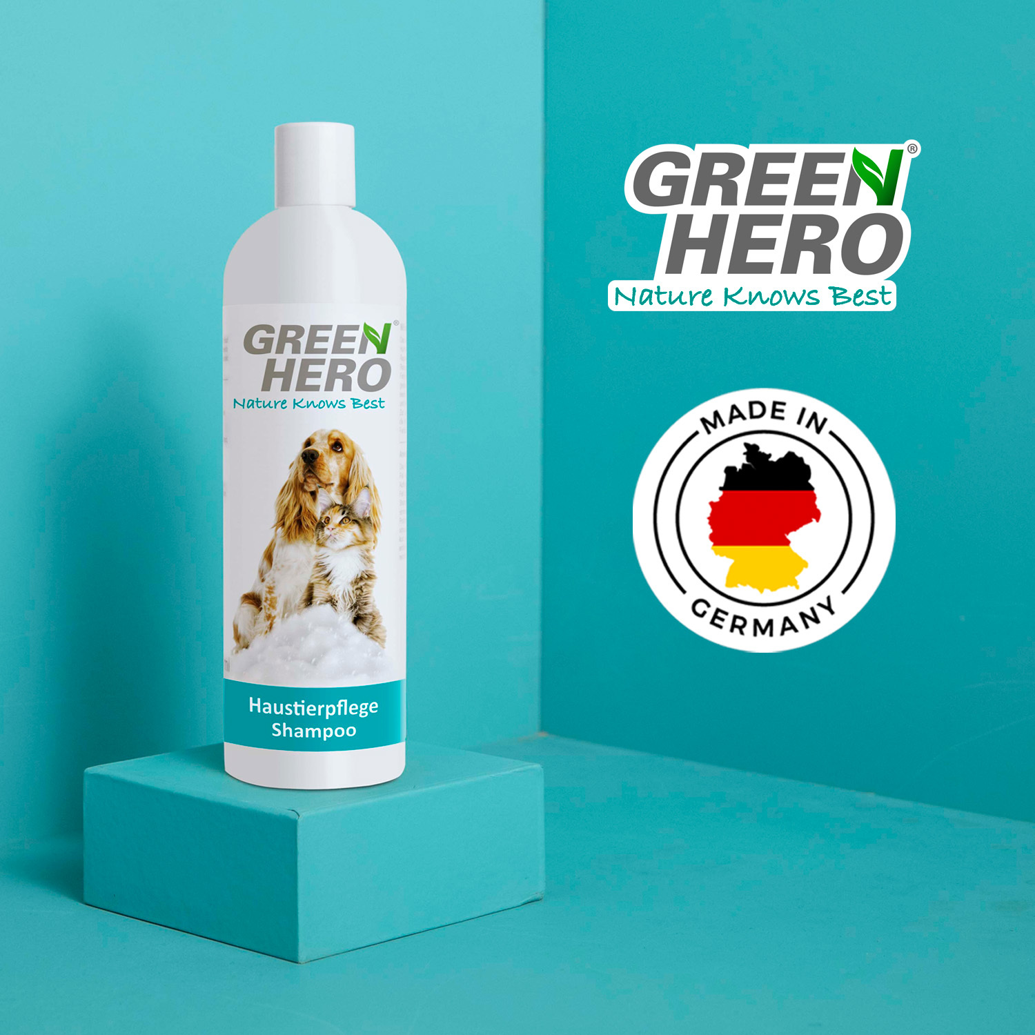 Greenhero Fellpflege Greenhero Haustierpflegeshampoo