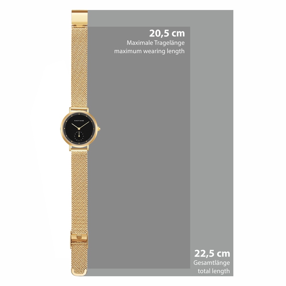 EASTSIDE Montre à quartz Pranera en Or jaune Acier inoxydable en Or jaune Montre