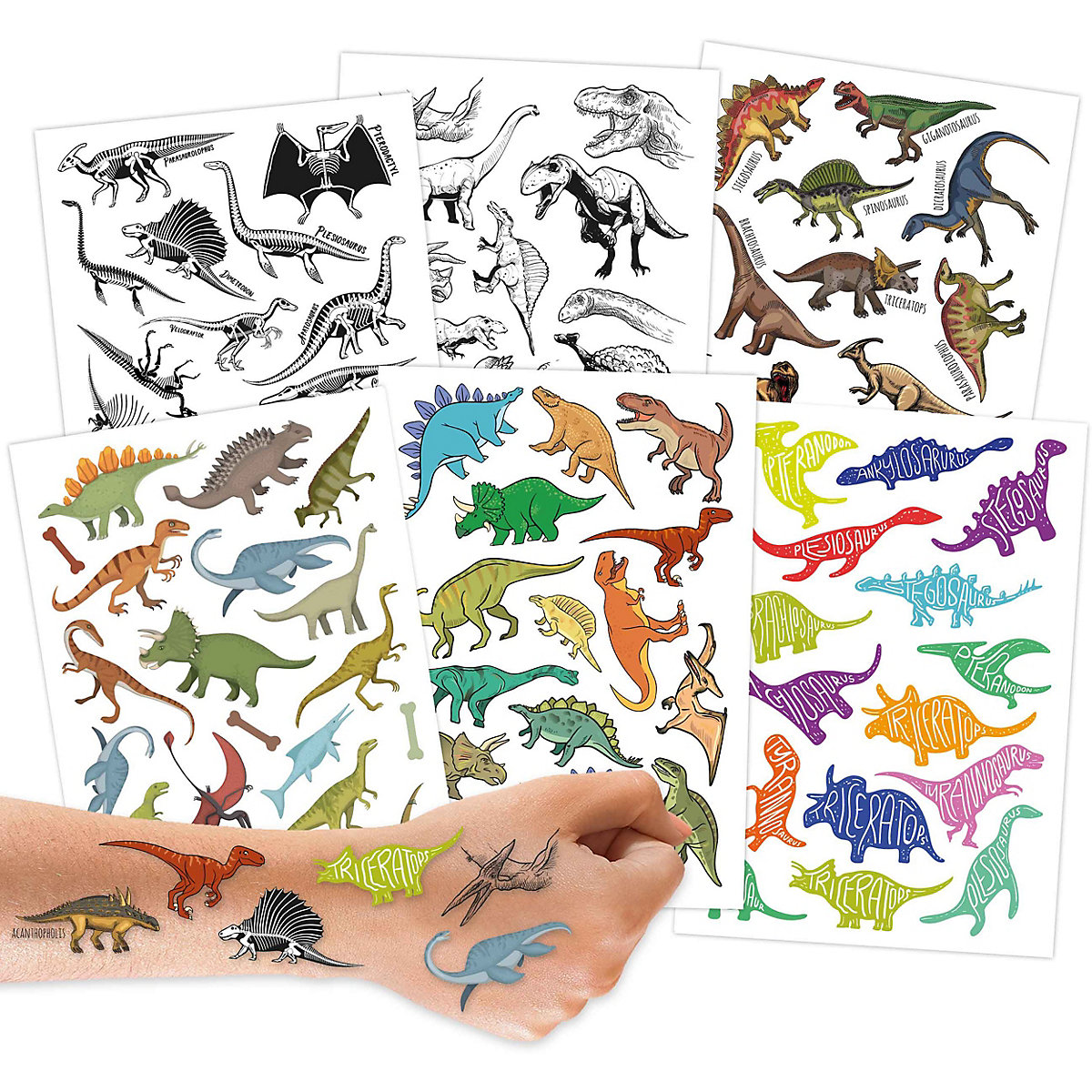 Kindertattoos- Dinos