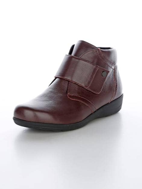 Stiefelette mit zusätzlichem Reißverschluss