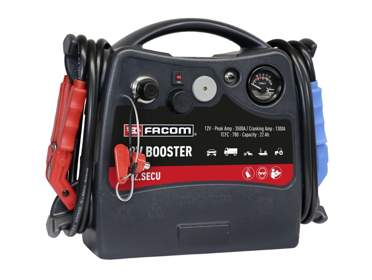 Facom B12.SECU Avviatore Booster 12 Volt