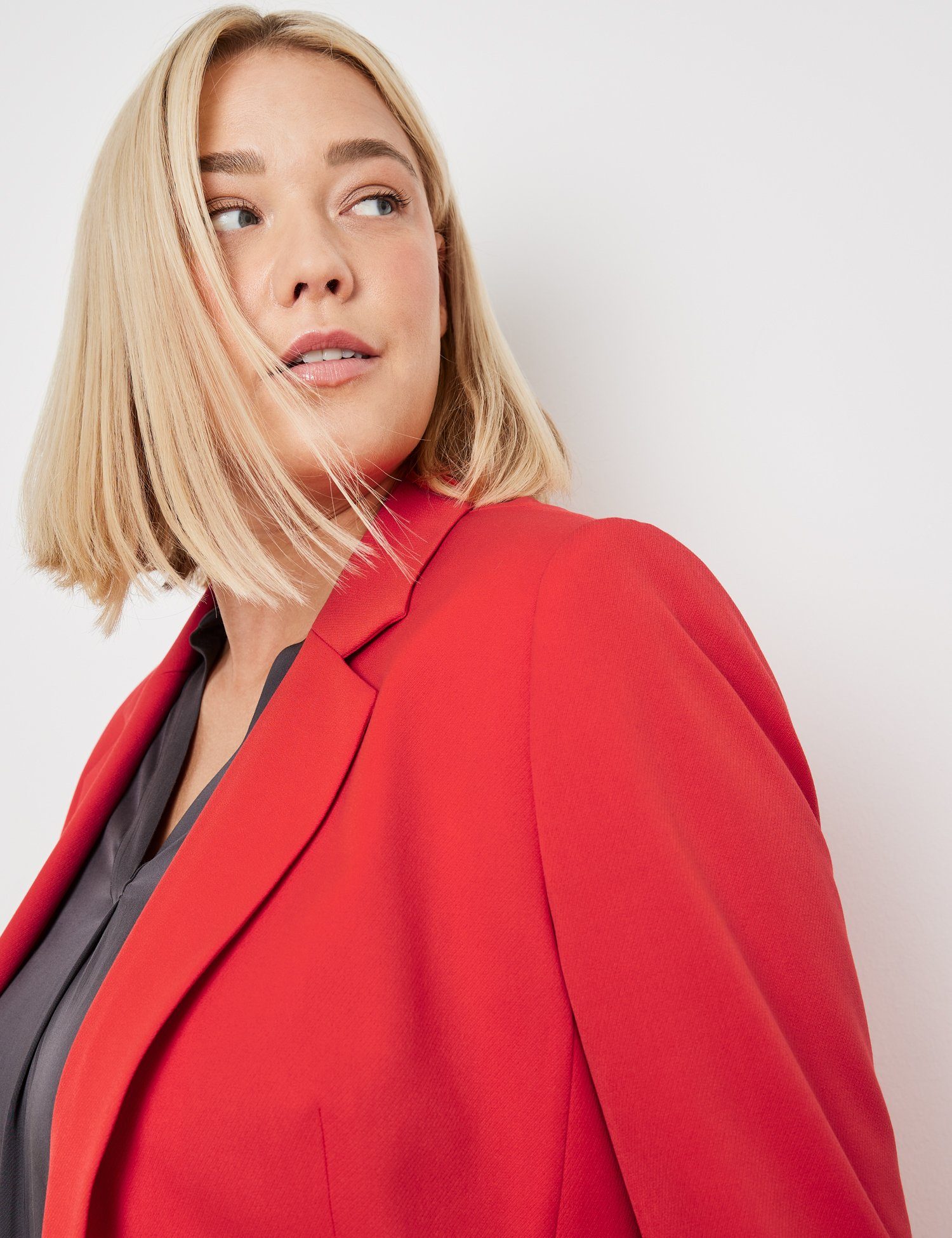 Samoon Jackenblazer Taillierter Blazer