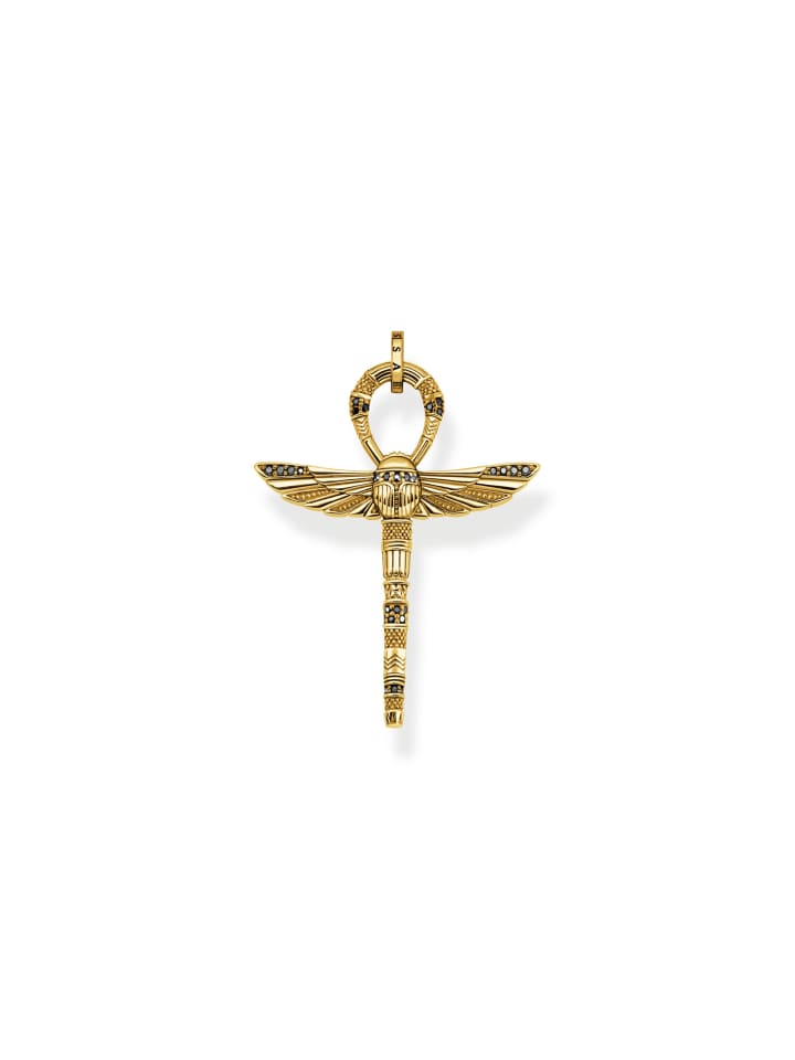 Thomas Sabo Anhänger in gold, schwarz günstig kaufen onesize
