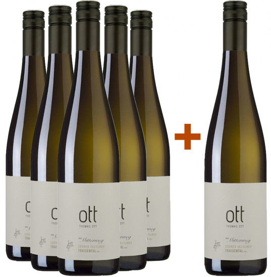 5+1 Paket Grüner Veltliner Mitterweg trocken - Weingut Thomas Ott