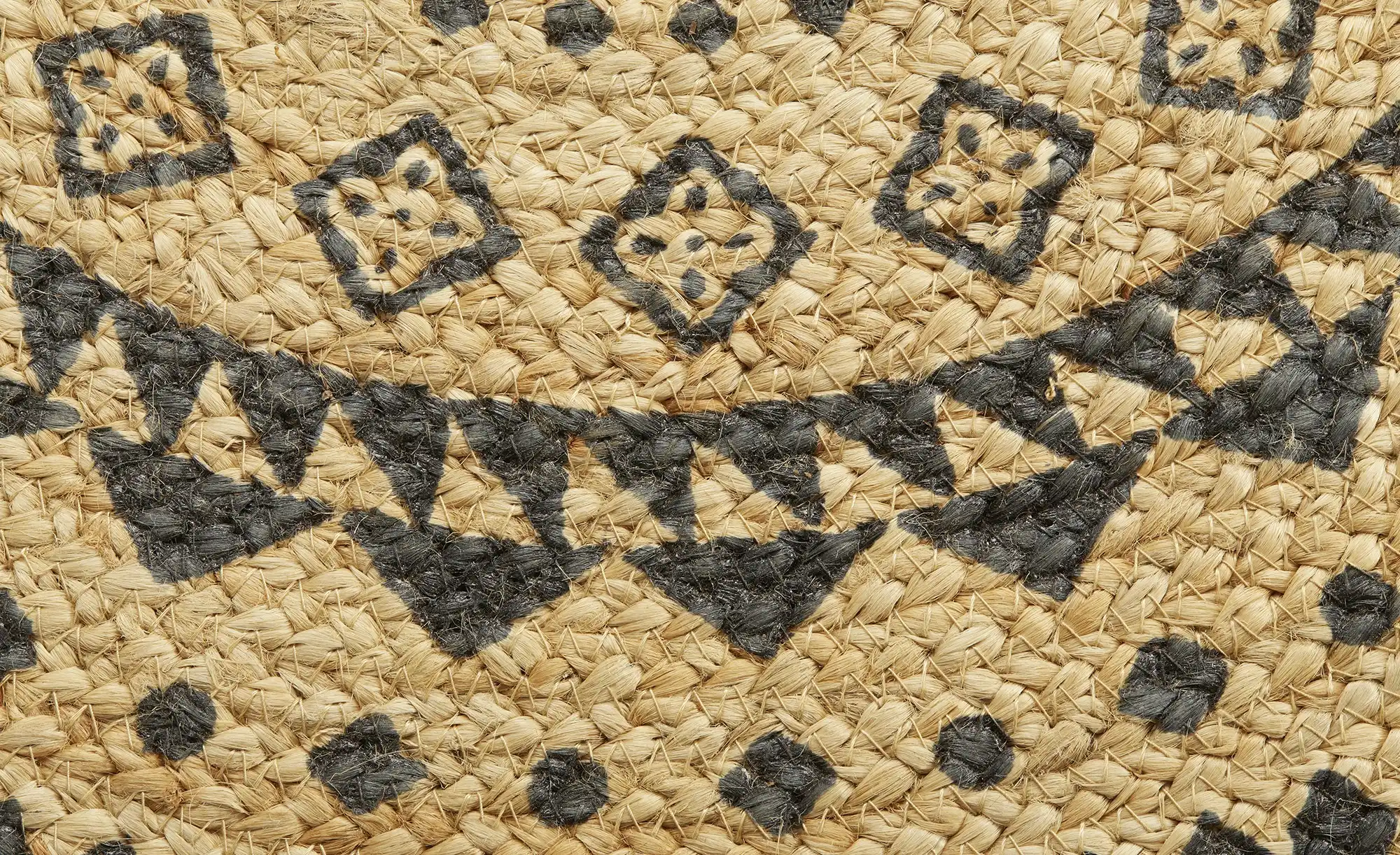 Jute-Teppich