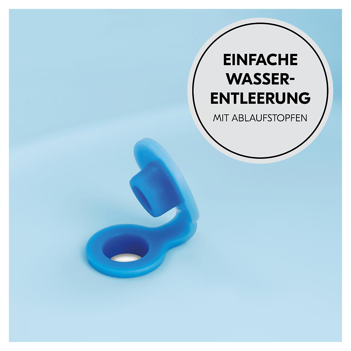 Babywanne Wash N Fold M, Light Blue