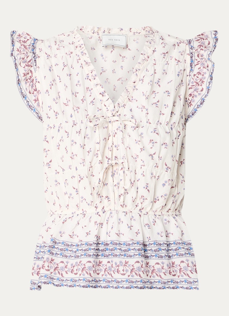 Tunica Rovena Neo Noir con stampa floreale