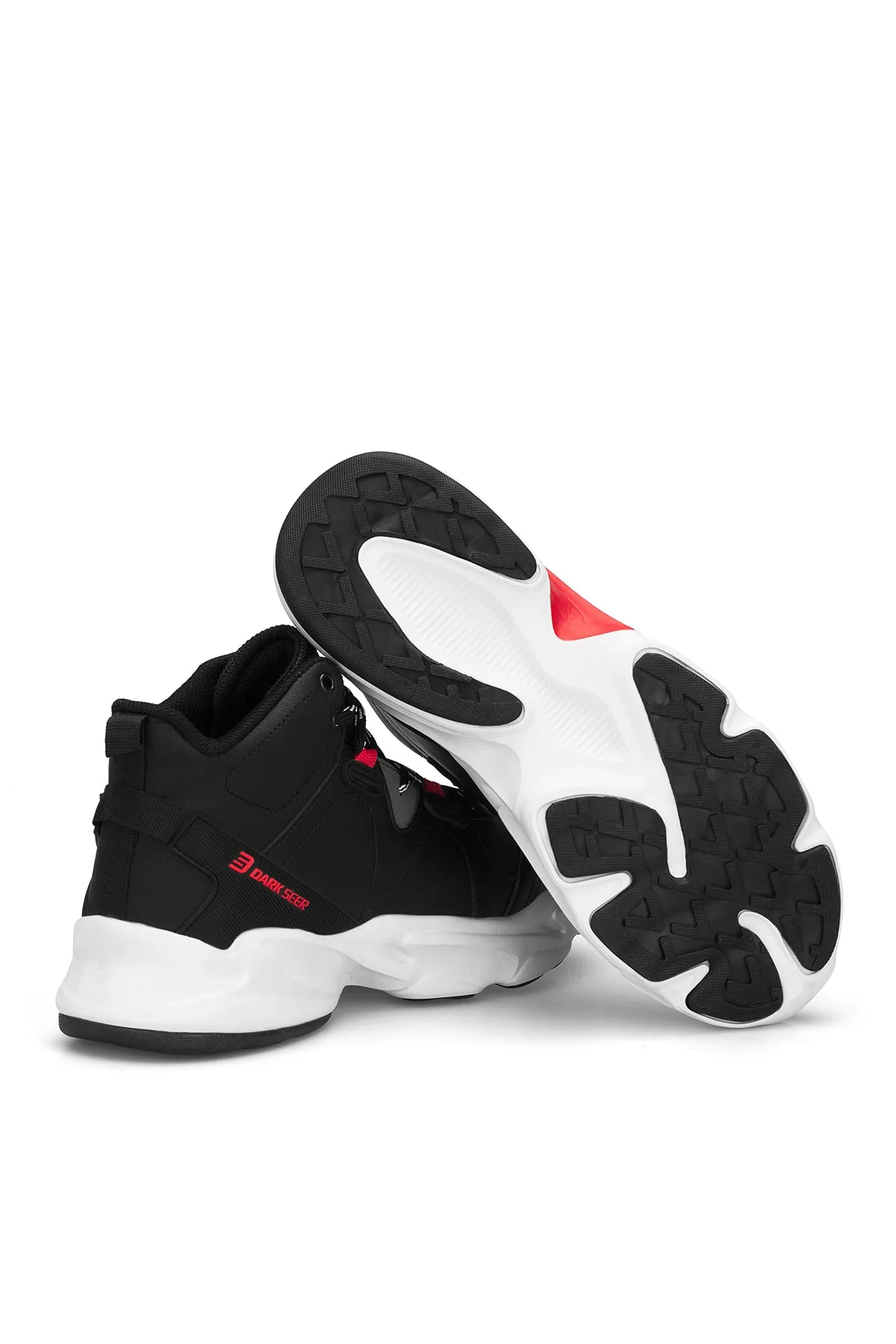 DARK SEER  Schwarz-weißer Unisex-Sneaker