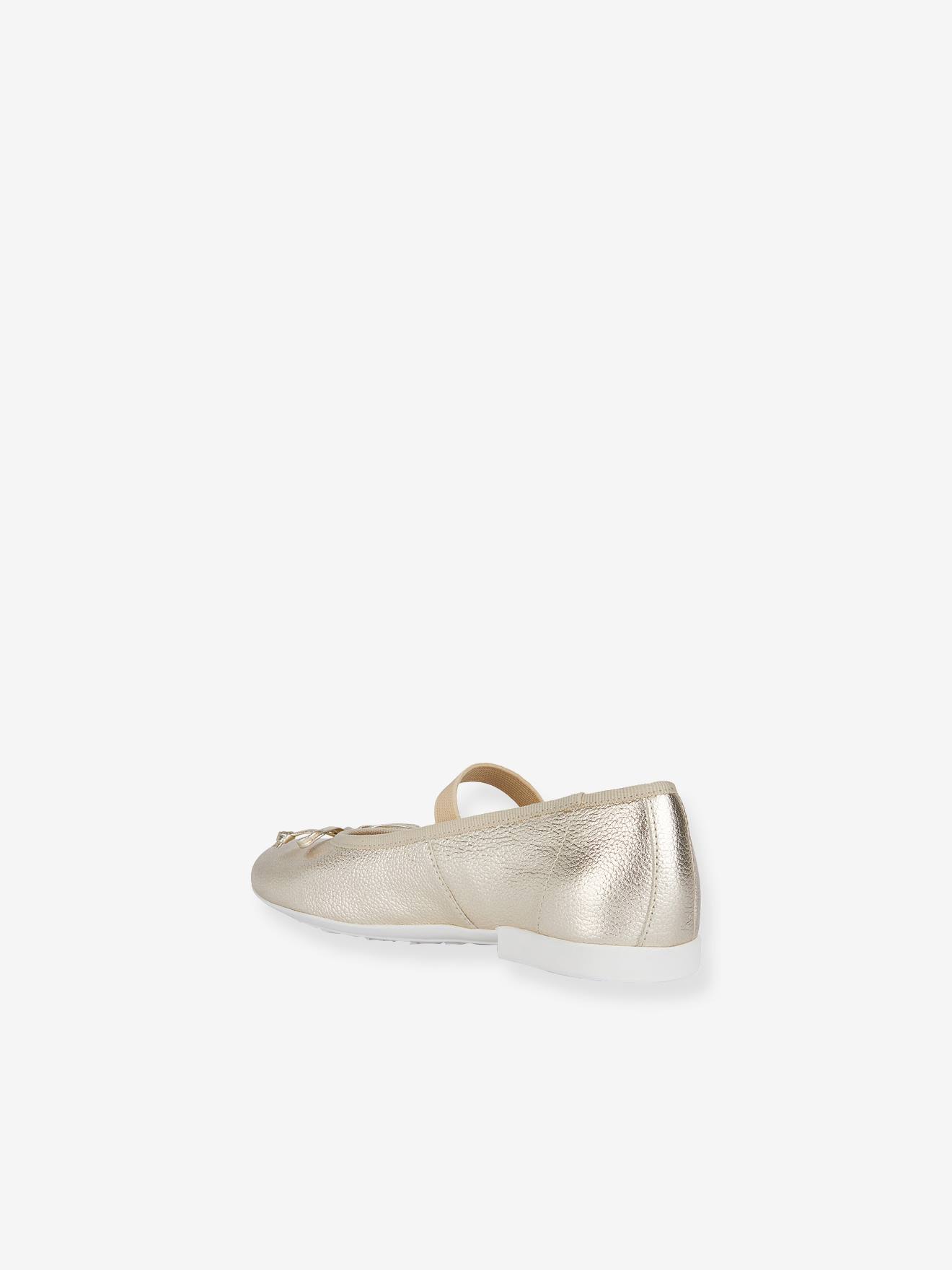 Geox Mädchen Ballerinas J4555 JR Plie GEOX - silber
