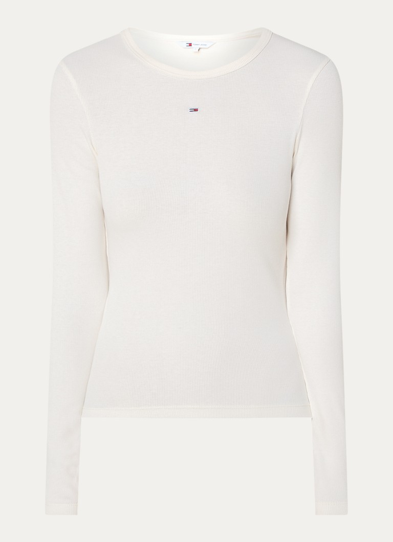 Tommy Hilfiger long-sleeved shirt with logo embroidery