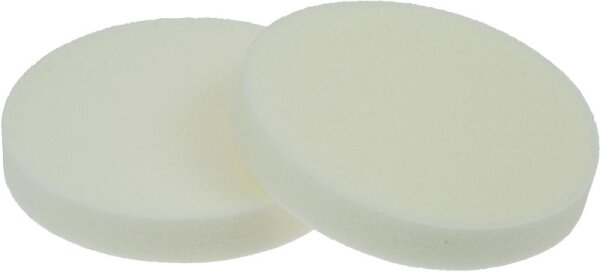 Fantasia Make-up Schwämmchen, rund 2er Pack, Latex, Ø 7 cm Make-up Schwamm