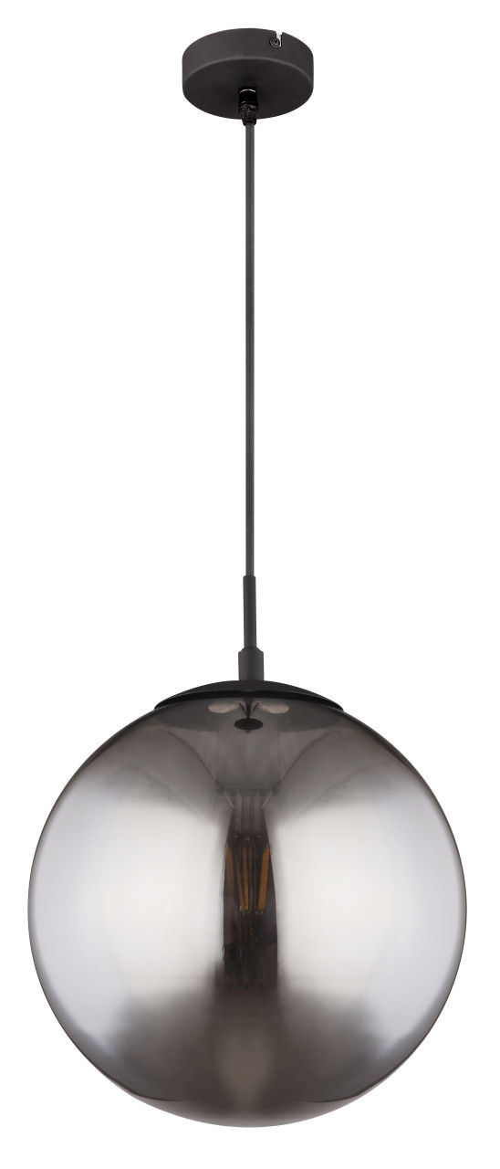 Globo Lighting - BLAMA - Hängeleuchte Metall schwarz matt, 1x E27