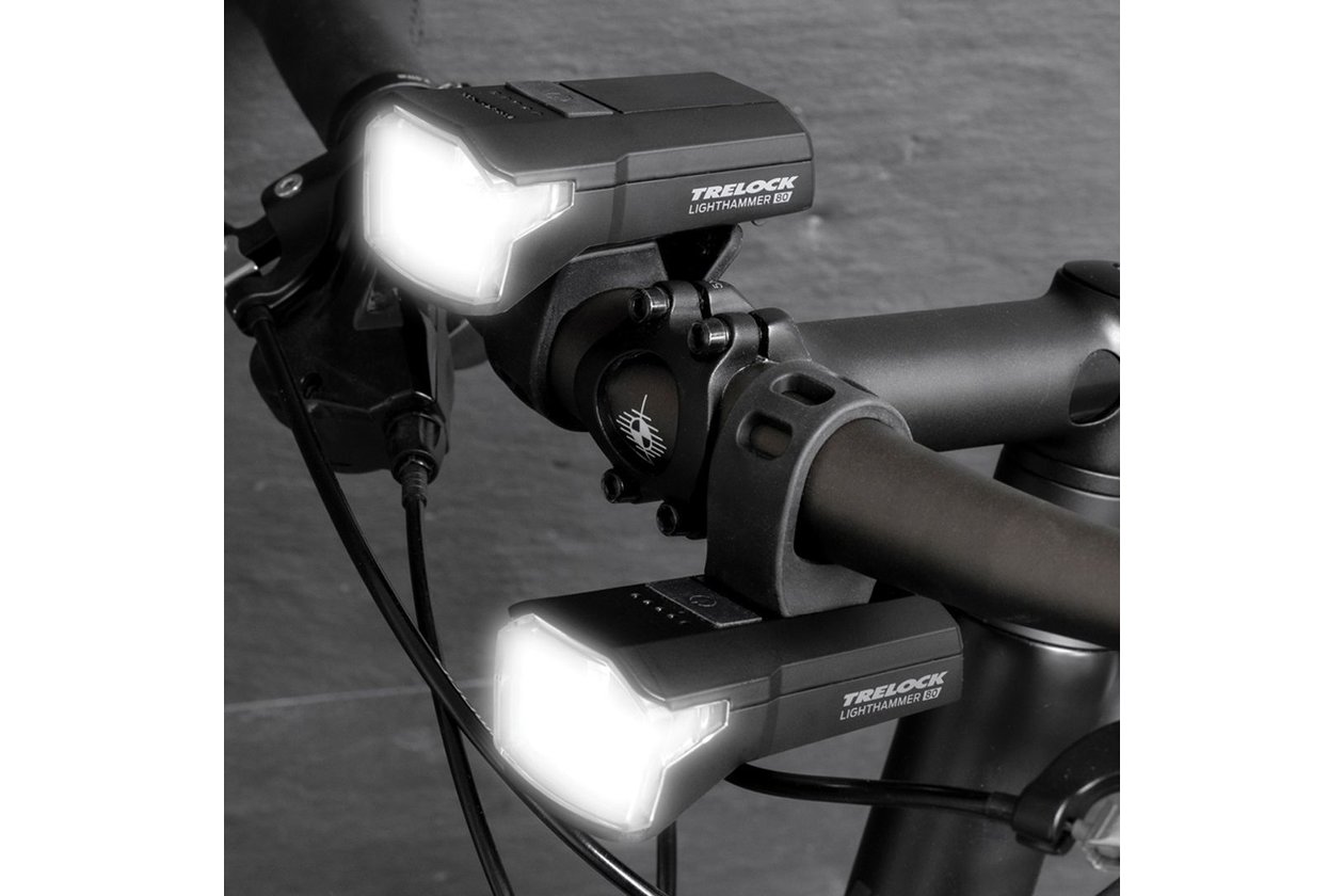 Trelock LS 480 Lighthammer / LS 740 Vector USB Beleuchtungsset StVZO