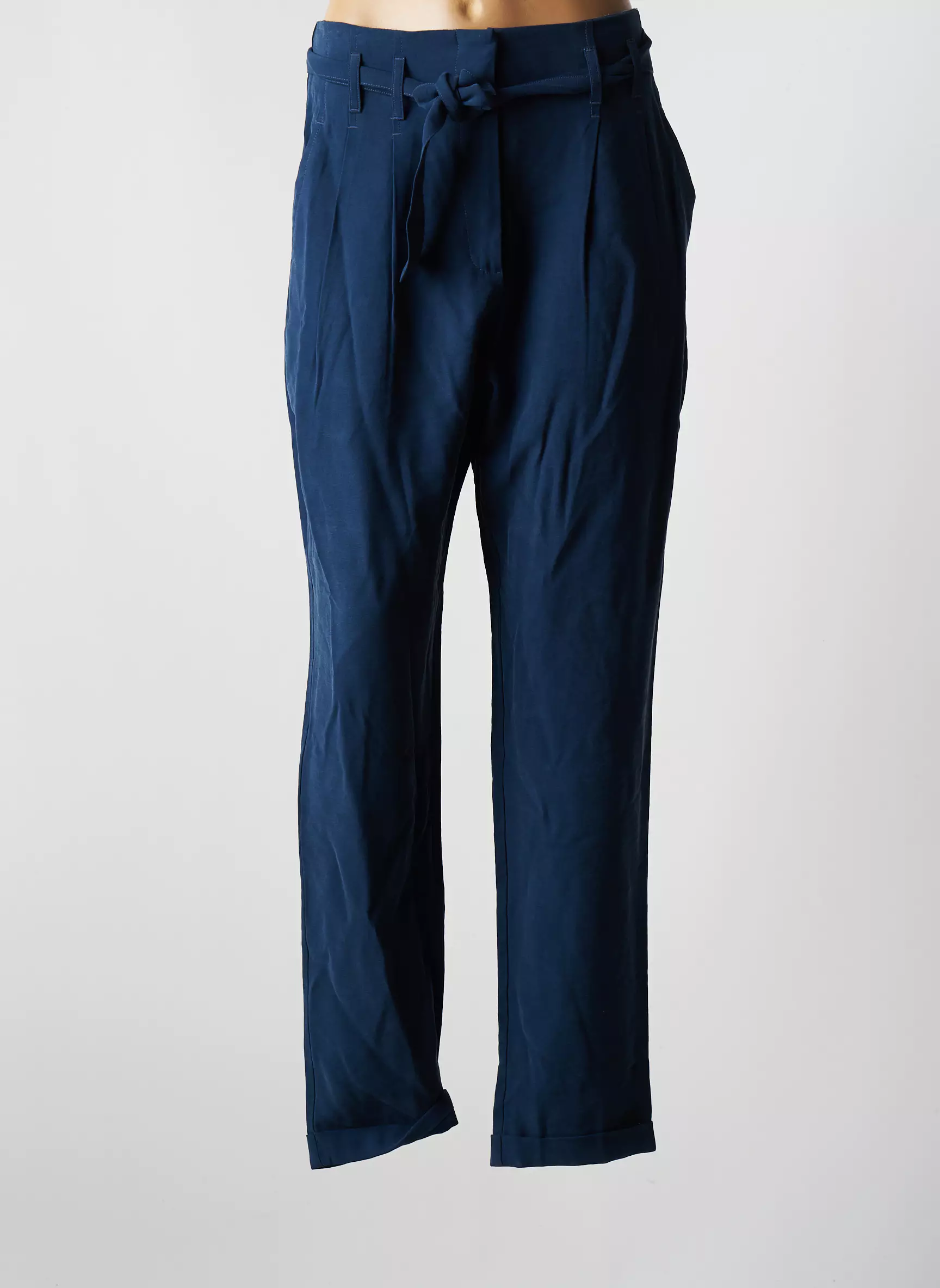 Lola Espeleta Pantalons Droits Femme couleur bleu