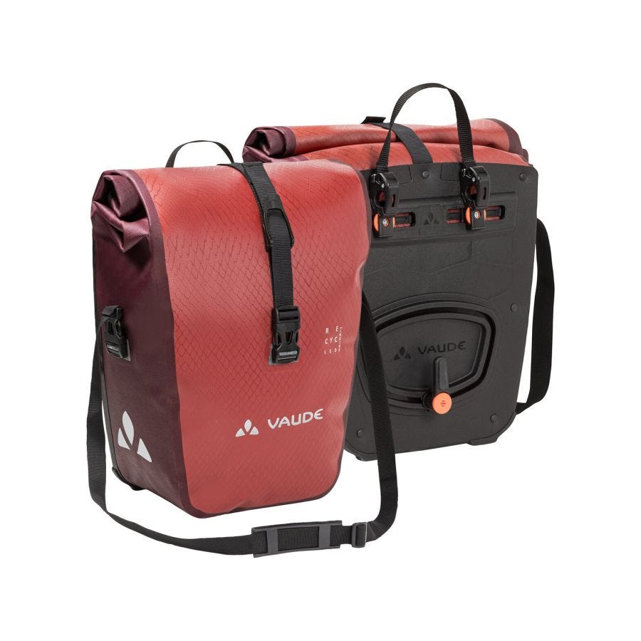 Aqua Front Fahrradtaschen, recyceltes Hauptmaterial