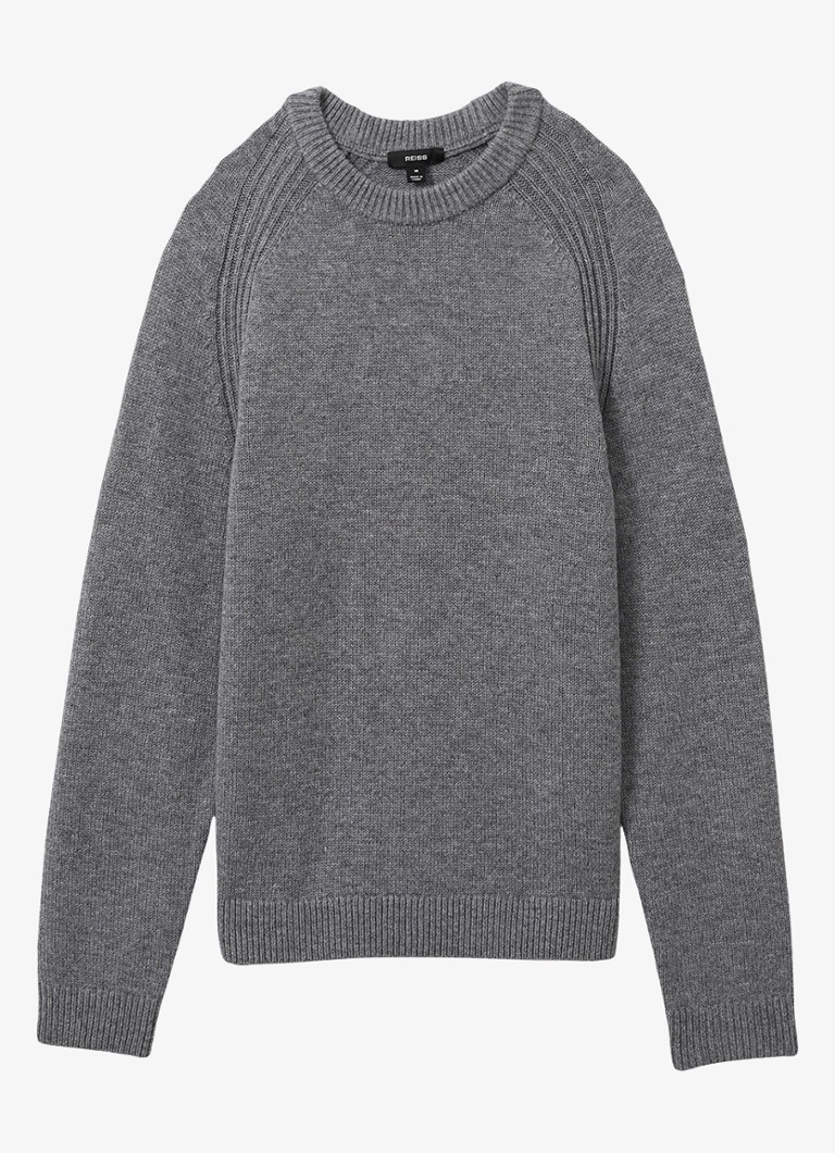 Reiss Cloud fine-knit wool pullover
