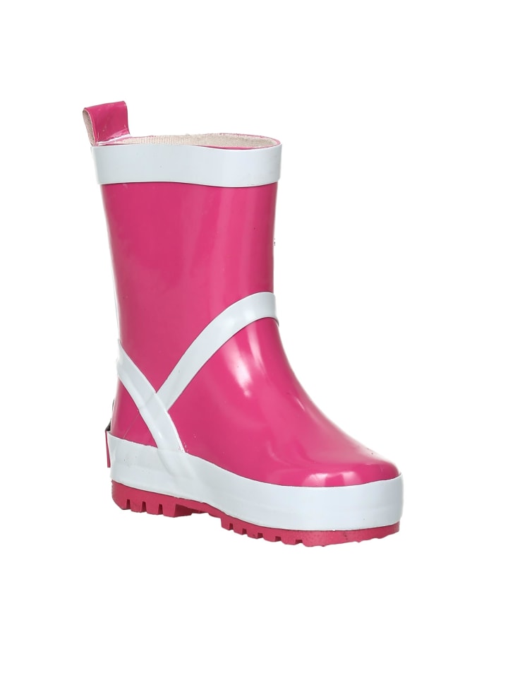 Playshoes Gummistiefel uni in Pink günstig kaufen