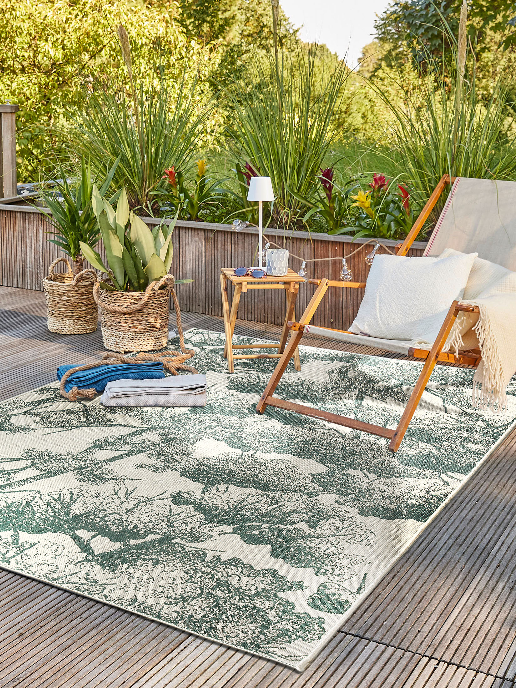 Ronneby Outdoor-Teppich, Forest