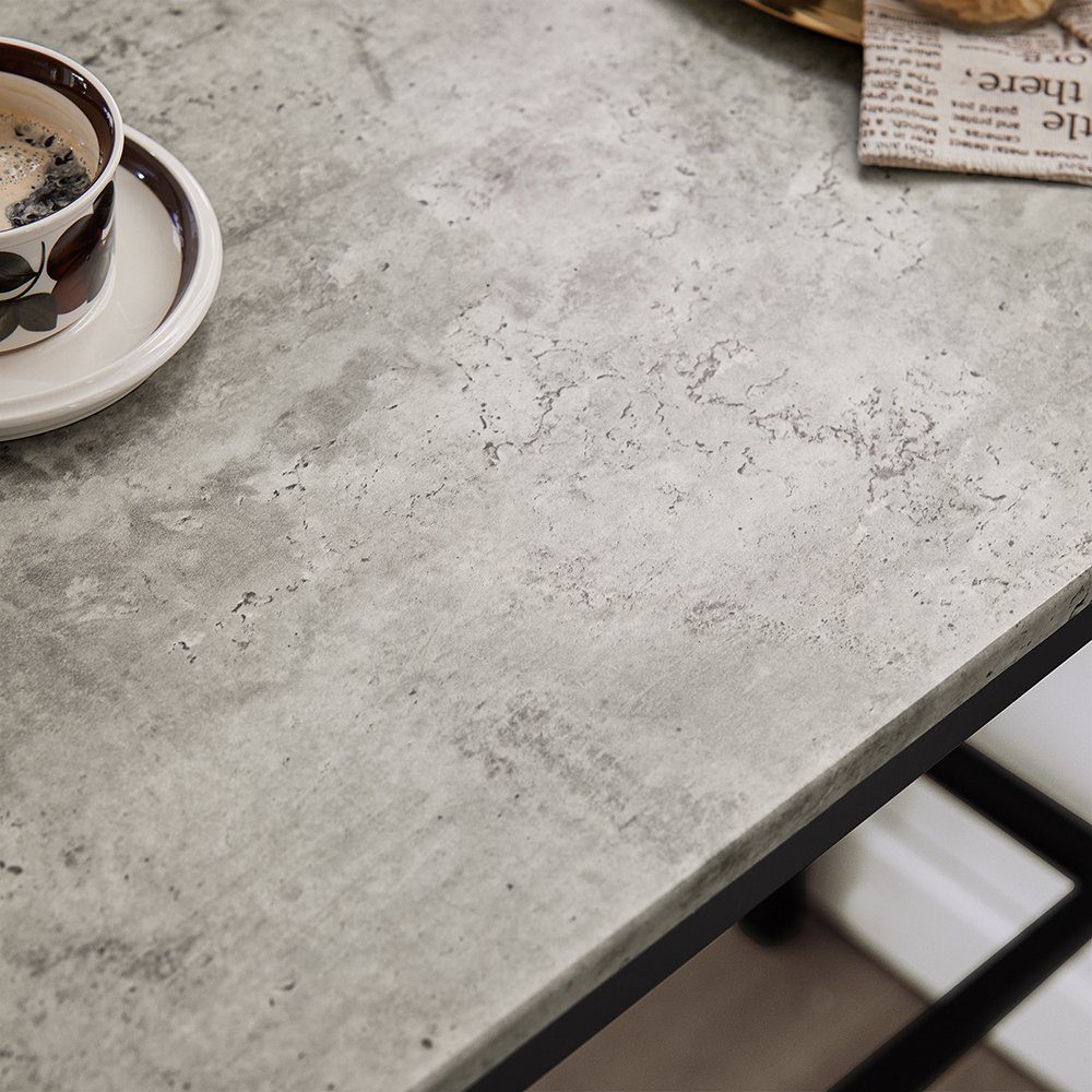 SoBuy Bartisch OGT03, Bartisch Set 3-teilig Esstisch Bistrotisch Balkonmöbel Bistromöbel