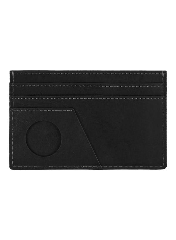 camel active, Kartenetui Field, Leder, schwarz
