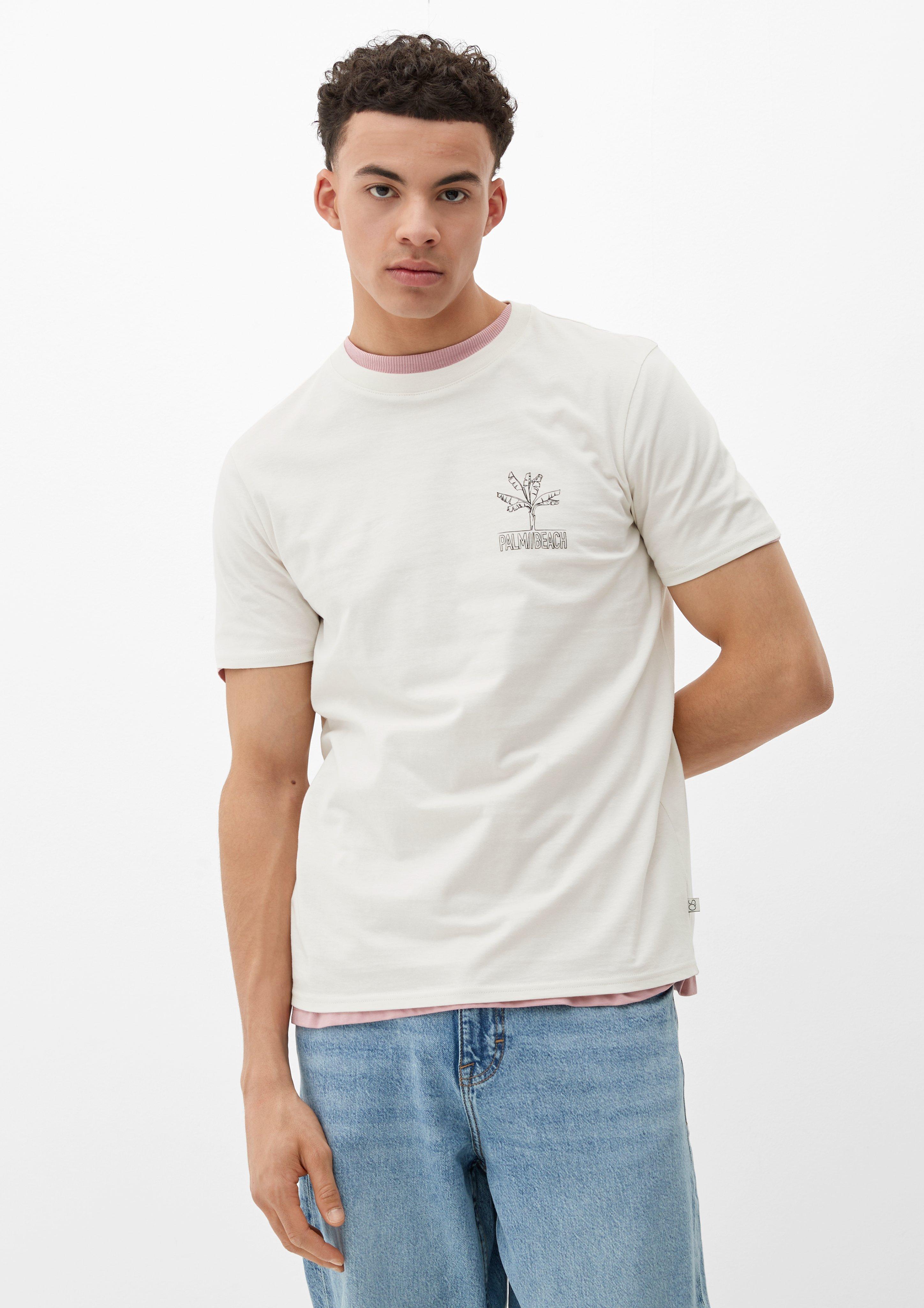 Baumwollshirt mit Rückenprint  2129760-80D0