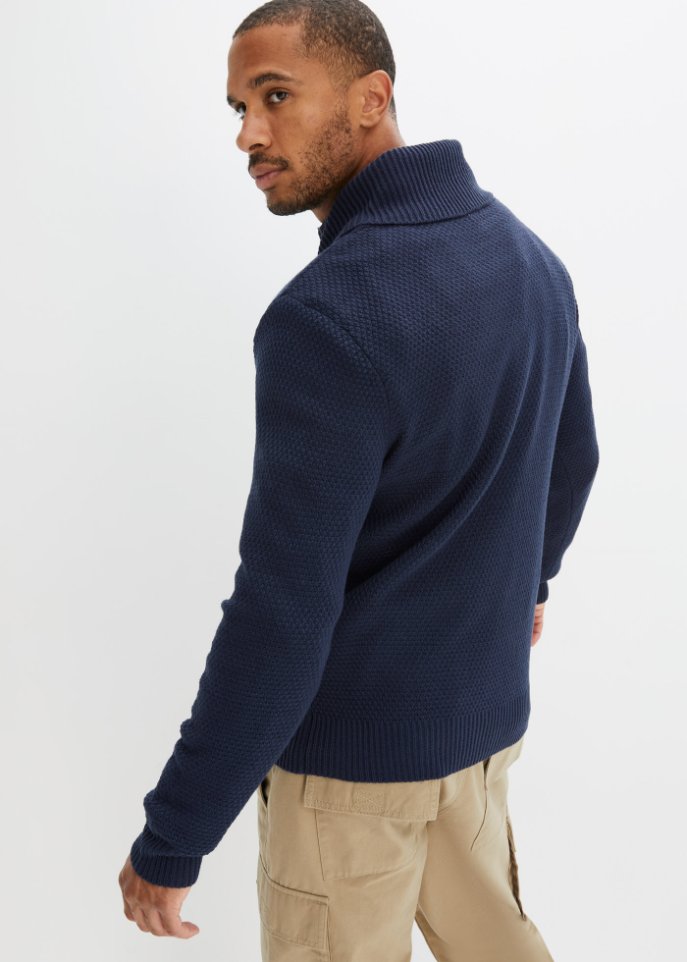 Pullover mit Schalkragen