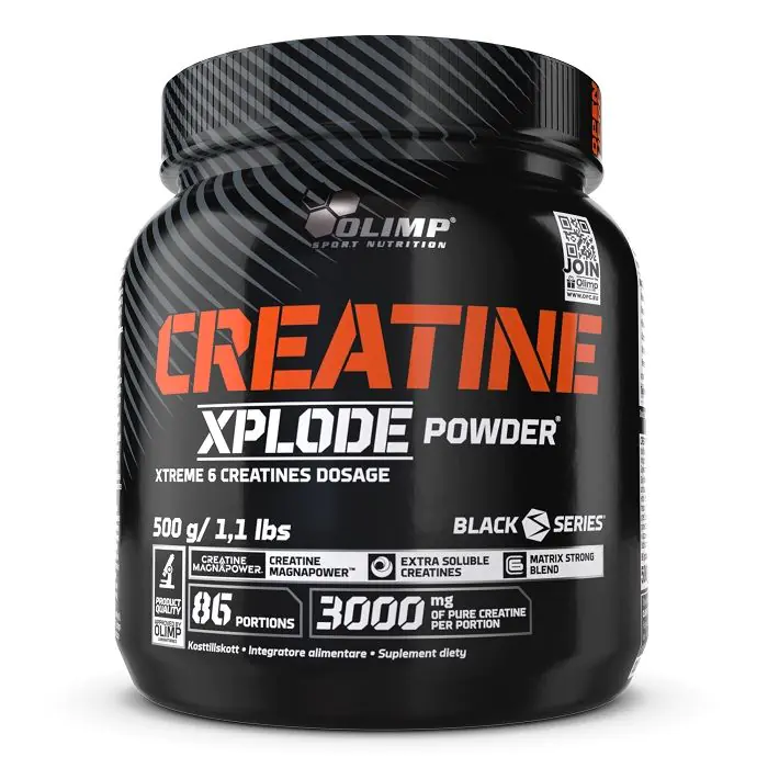 Olimp Creatine Xplode prah s okusom narandže, 260 g