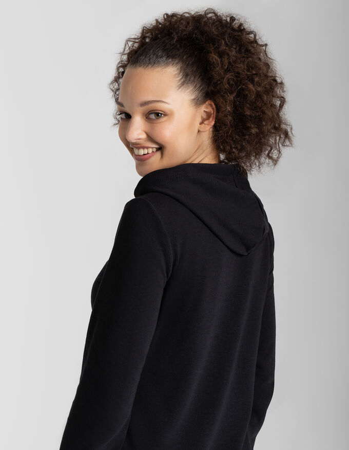 Sweatjacke - einfarbig