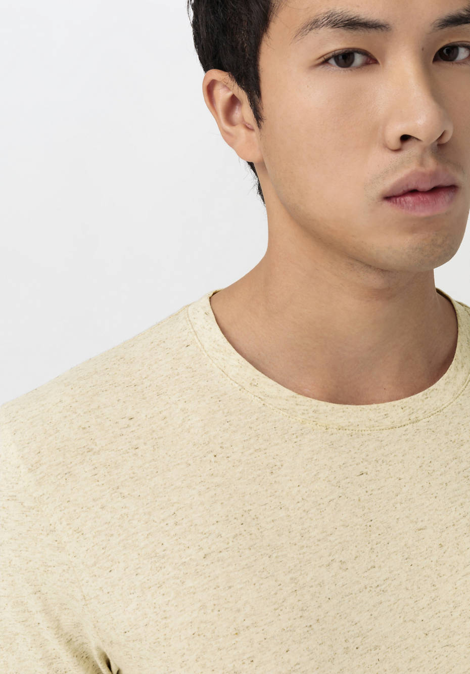 T-Shirt aus Bio-Baumwolle mit Hanf