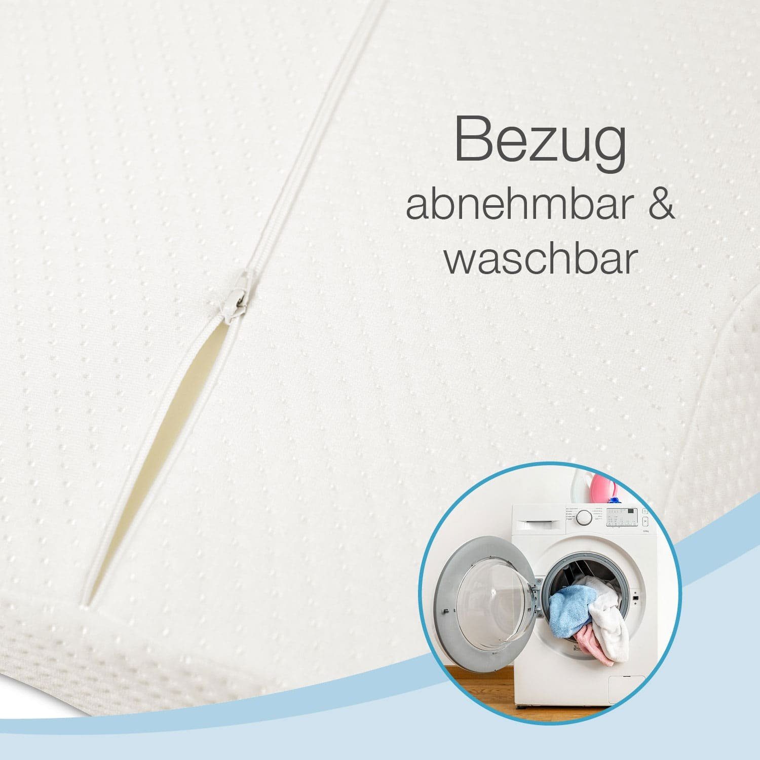 Bestschlaf Anti-Schnarch Kissen Visko, ergonomisches Design