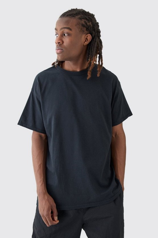 Oversize T-Shirt mit Valentinstag Nasa-Print