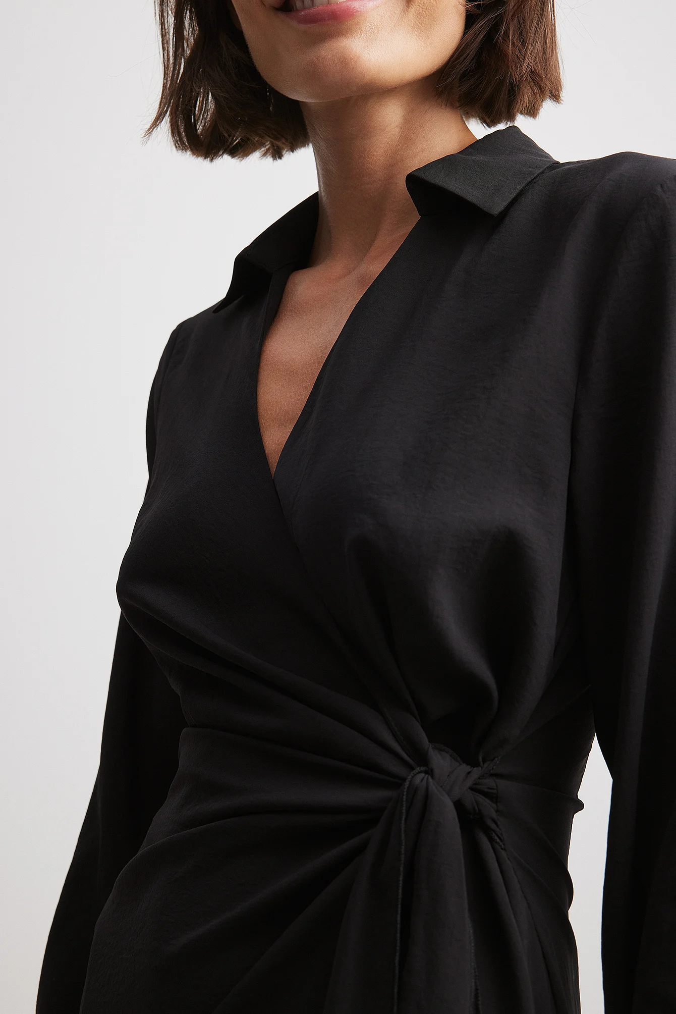 Midi-Wickelkleid