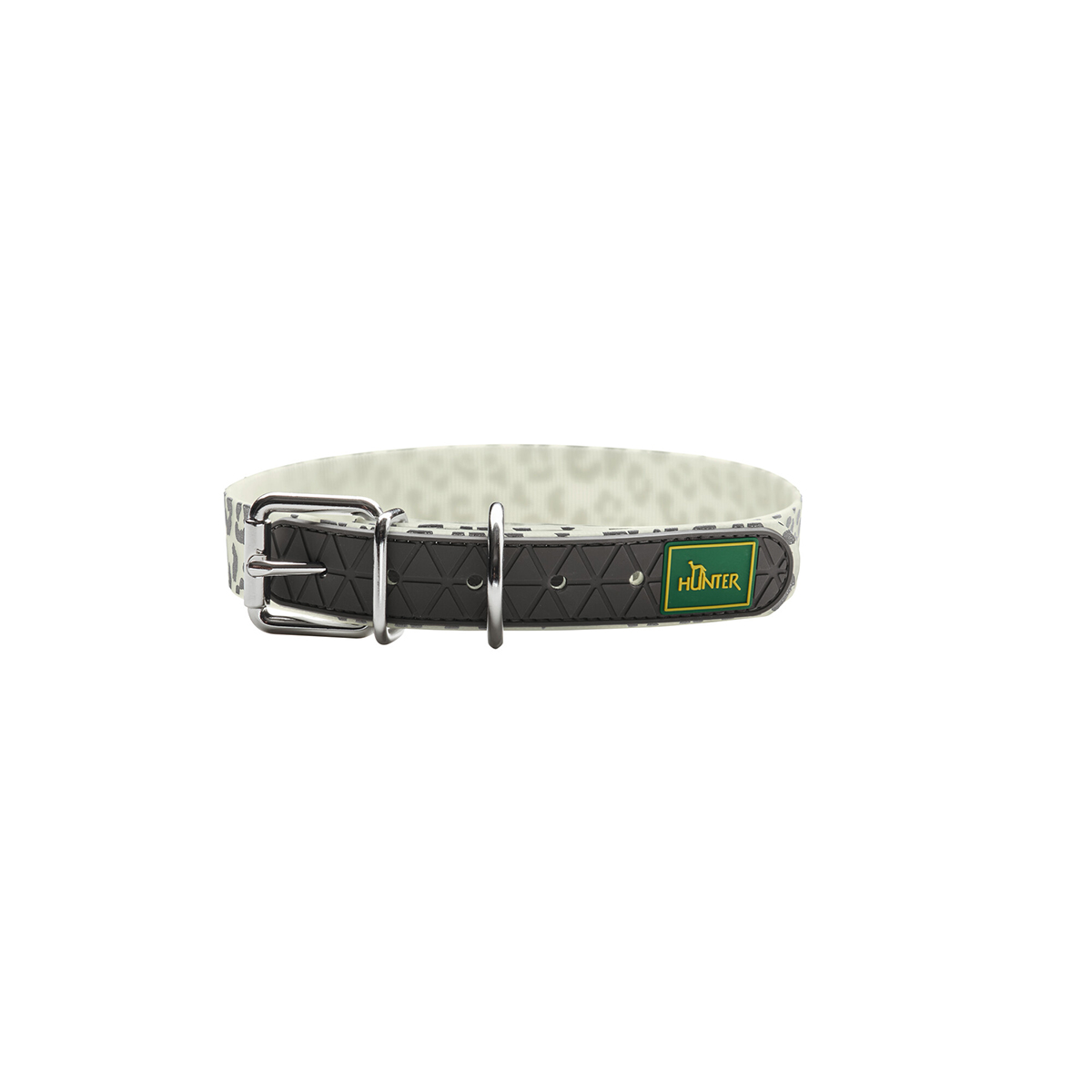 Hunter Halsband Convenience Reflect Glow weiß Leopard