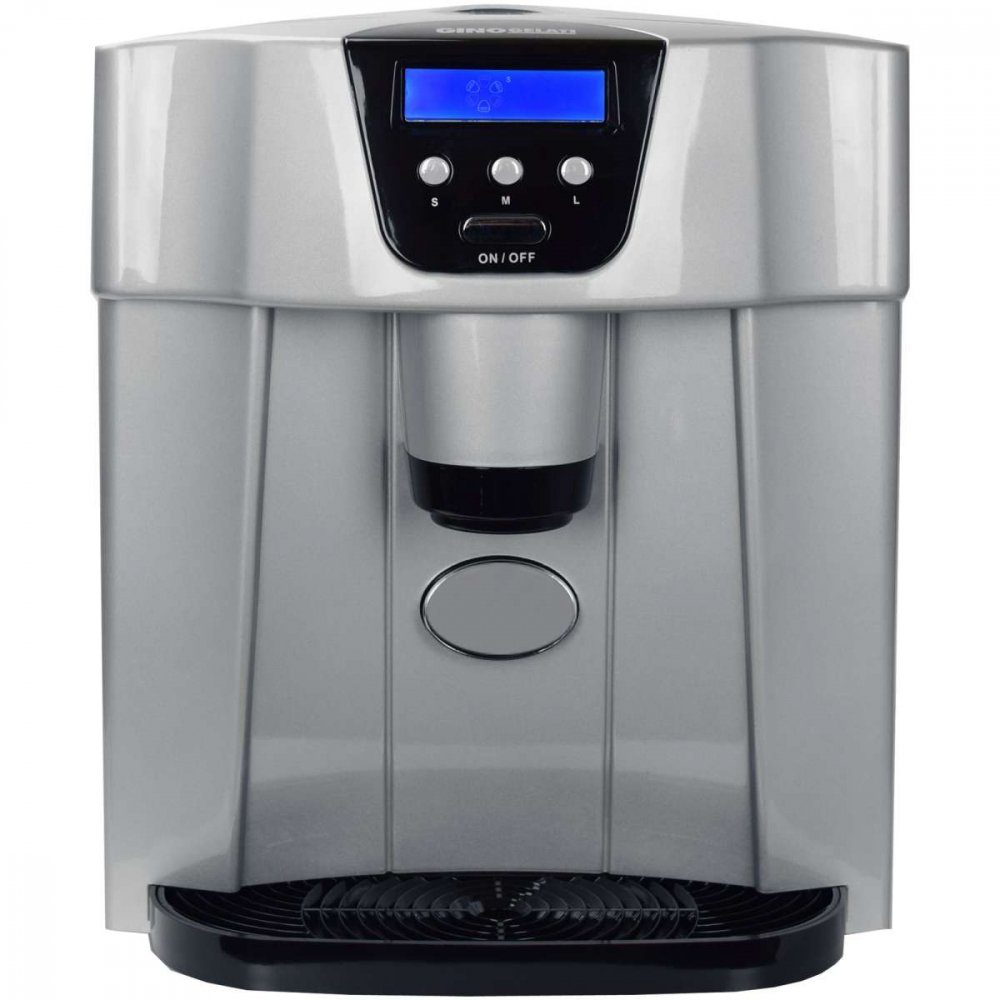 Syntrox Elektrischer Eiswürfelbereiter Digitaler Eiswürfelbereiter Eiswürfelmaschine mit Spender