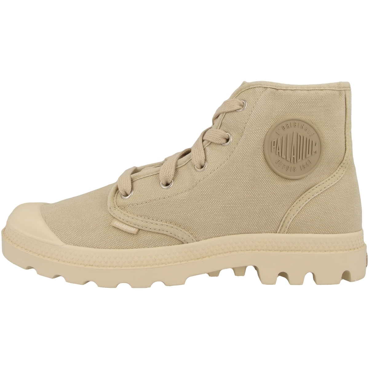 Palladium Pampa Schnürboots beige