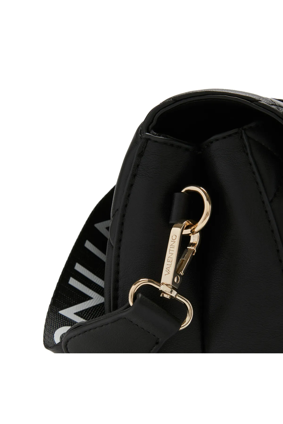 1'ASLAN  Valentino Bags Bigs Damen Umhängetasche Schwarz Vbs3xj02matnero
