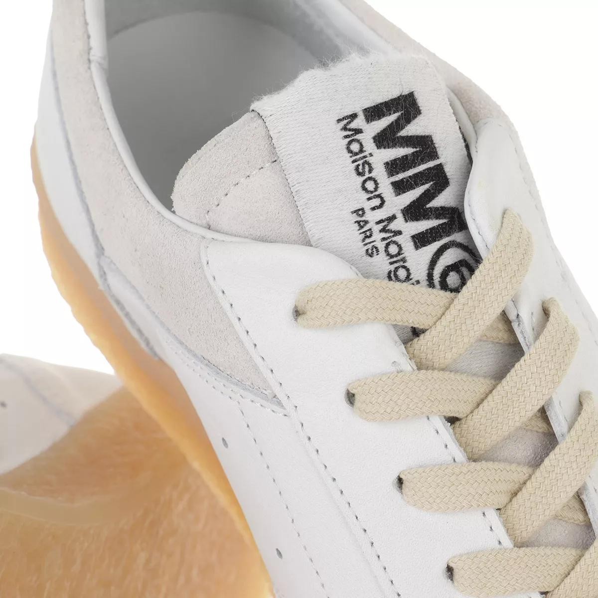 MM6 MAISON MARGIELA Freizeit Schnürer weiss Low-Top Sneaker