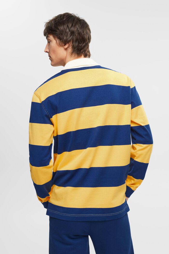 Gestreiftes Rugby-Polo