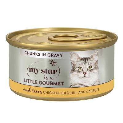 4 x 85 g My Star Häppchen in Sauce Gourmet Probiermix