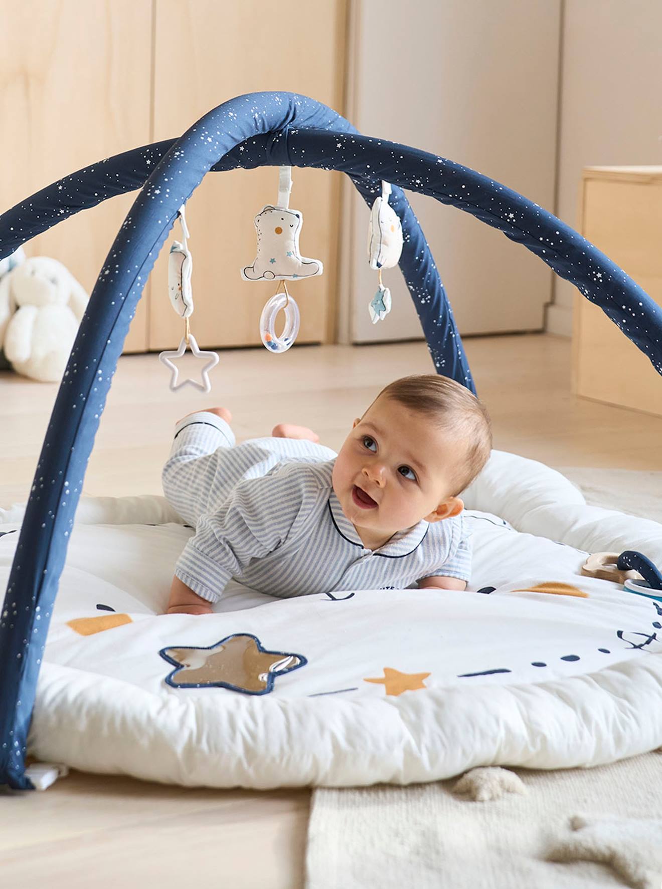 Tapis d'éveil CÉLESTE beige