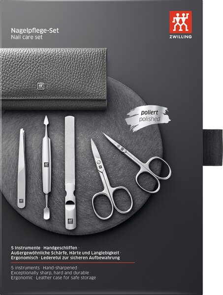 ZWILLING Beauty Classic Nagelpflege-Set - grey Maniküre-Set