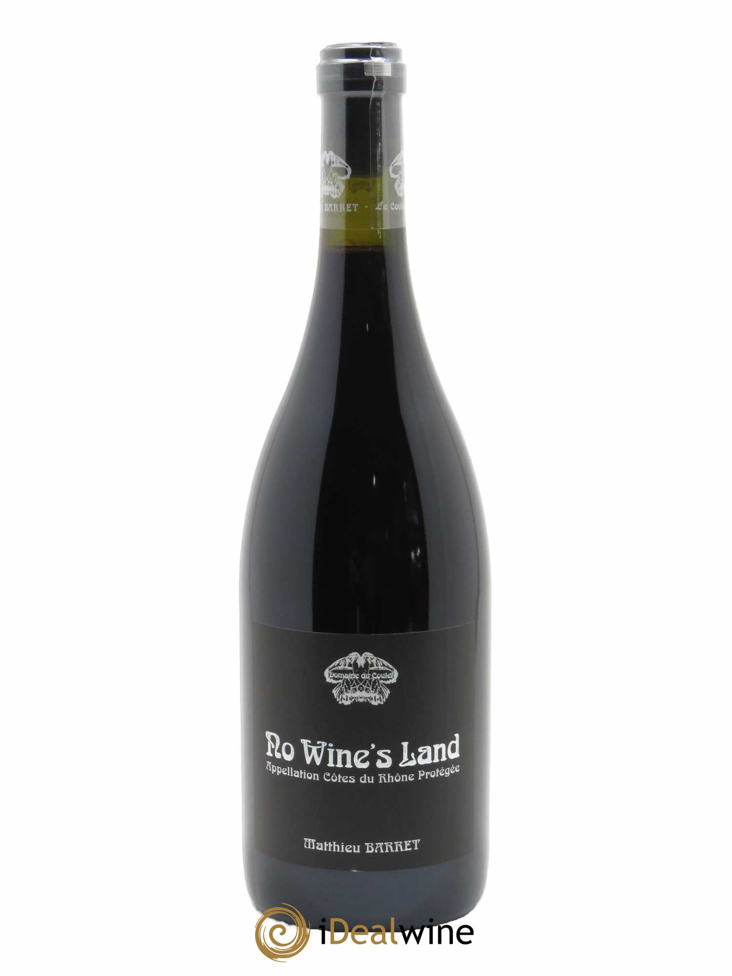 Côtes du Rhône No Wine's Land Coulet (Domaine du) - Matthieu Barret  2021 - Lot de 1 Bouteille