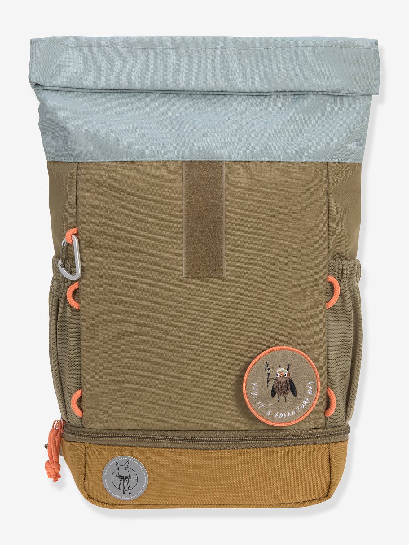 Mini sac à dos LÄSSIG Rolltop Nature noisette