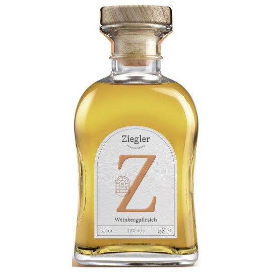 Ziegler Weinbergpfirsich Likör 18% 0,5L