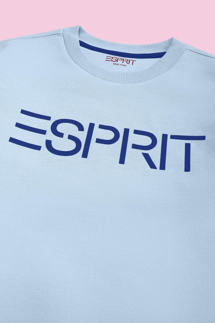 Logo-Sweatshirt mit Rundhalsausschnitt