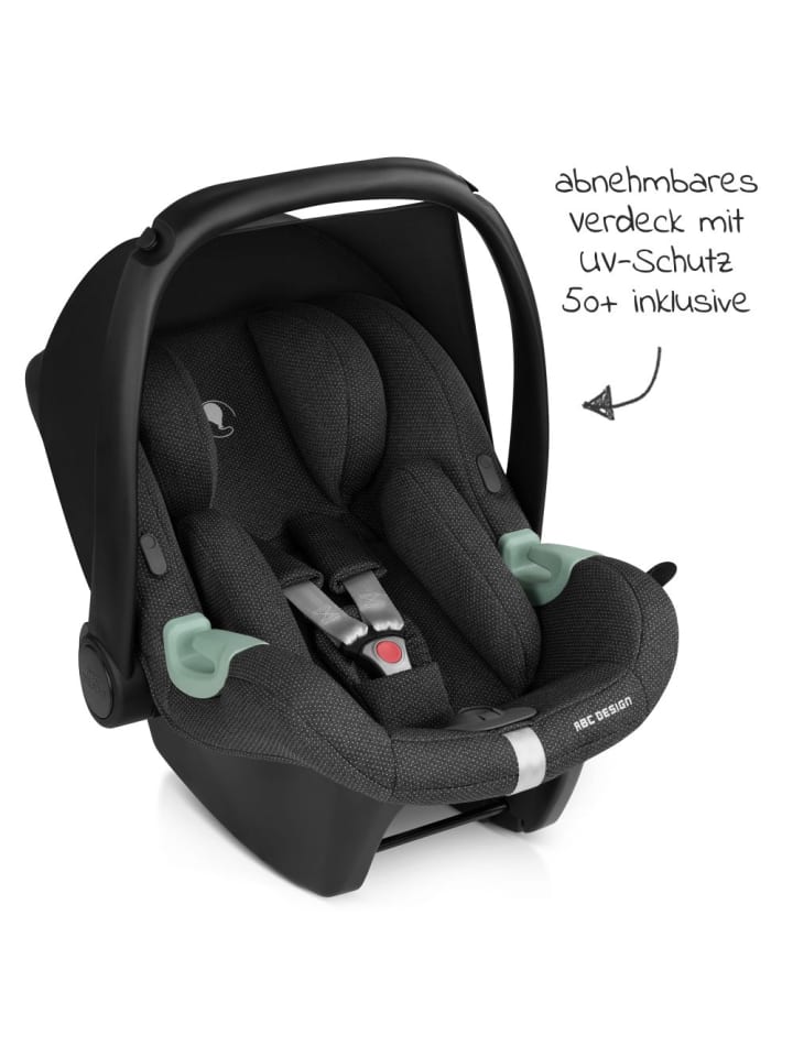 ABC-Design Babyschale Tulip (Autositz Gruppe 0  / i-Size) - Bubble in schwarz günstig kaufen onesize