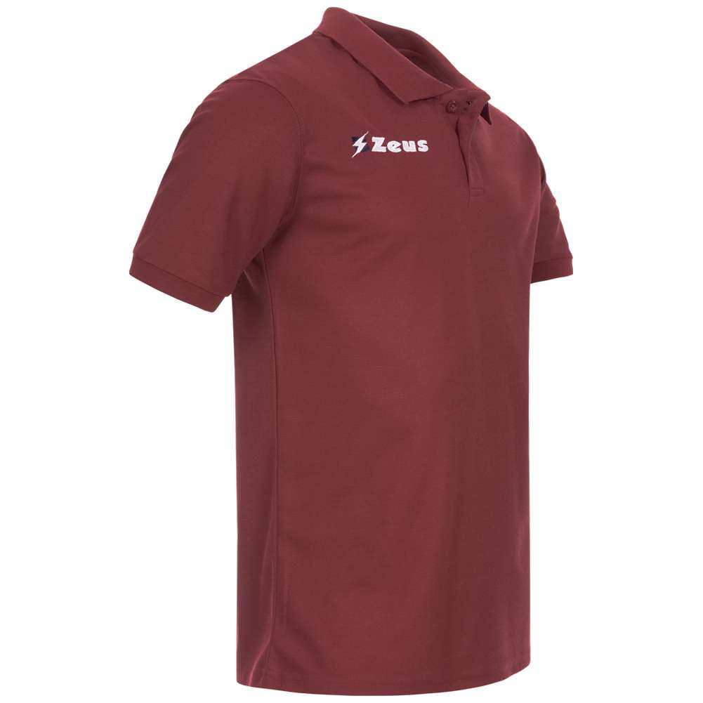 Zeus Basic Herren Poloshirt dunkelrot