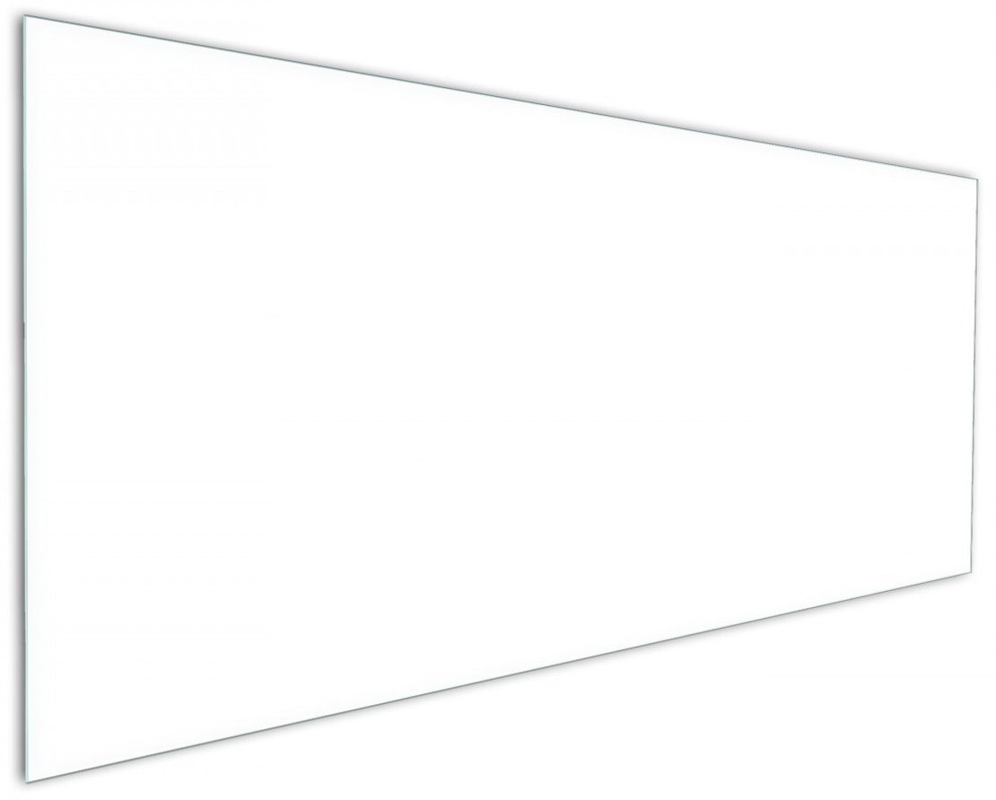 Wallario Küchenrückwand Weiß, (1-tlg)