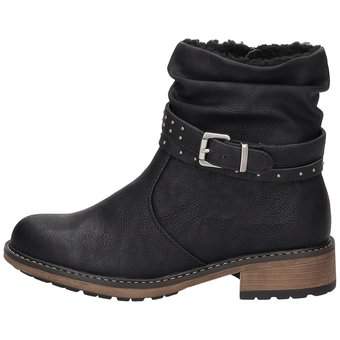 Barbarella Stiefelette in schwarz
